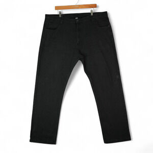 Original Deluxe Denim Jeans Mens‎ 42x32 Black Straight Leg Cotton Blend